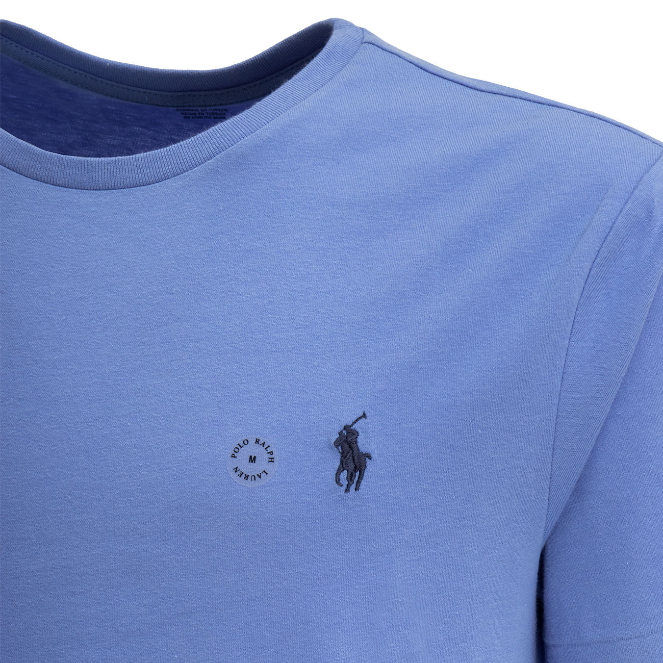 POLO RALPH LAUREN T-Shirt Custom Slim In Jersey Uomo Blue 710671438 230 BLUE 