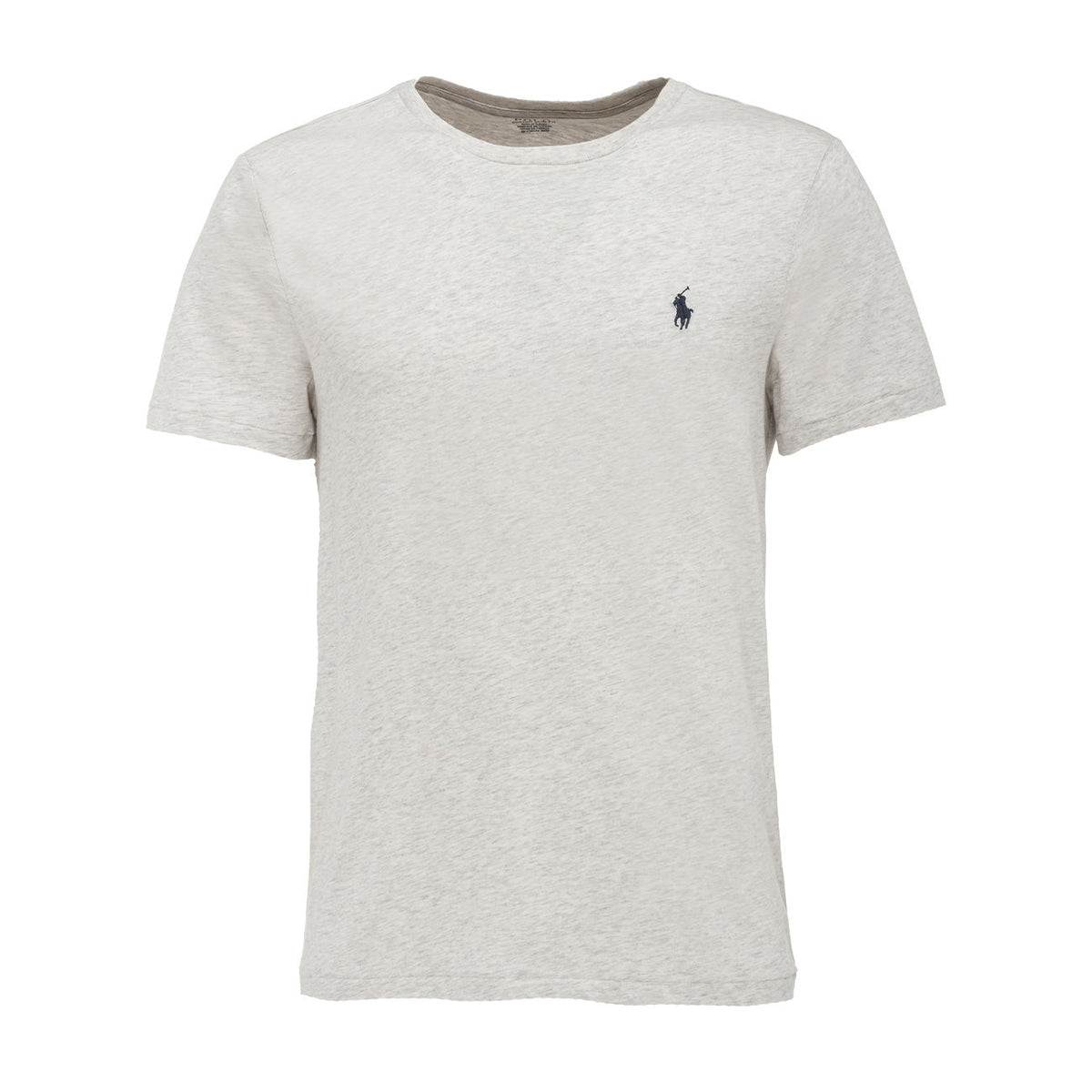 POLO RALPH LAUREN T-Shirt Girocollo In Cotone Con Logo Uomo Cream 710671438 241 CREAM HTR 