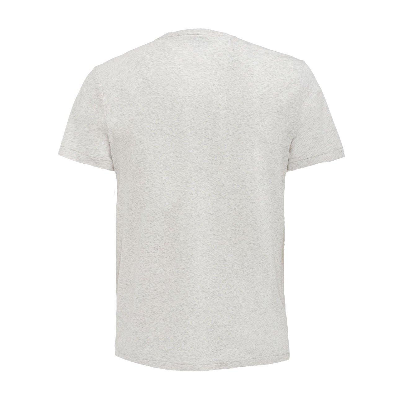 POLO RALPH LAUREN T-Shirt Girocollo In Cotone Con Logo Uomo Cream 710671438 241 CREAM HTR 