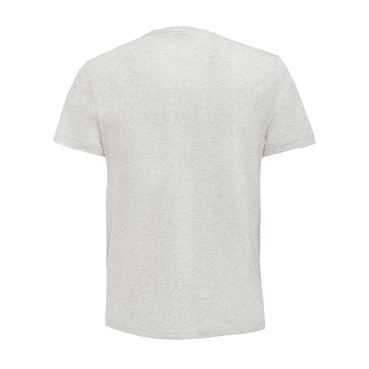 POLO RALPH LAUREN T-Shirt Girocollo In Cotone Con Logo Uomo Cream 710671438 241 CREAM HTR 