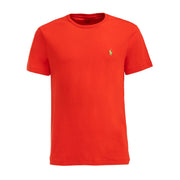 POLO RALPH LAUREN T-Shirt Girocollo In Cotone Con Logo Uomo Red 710671438 262 RED 