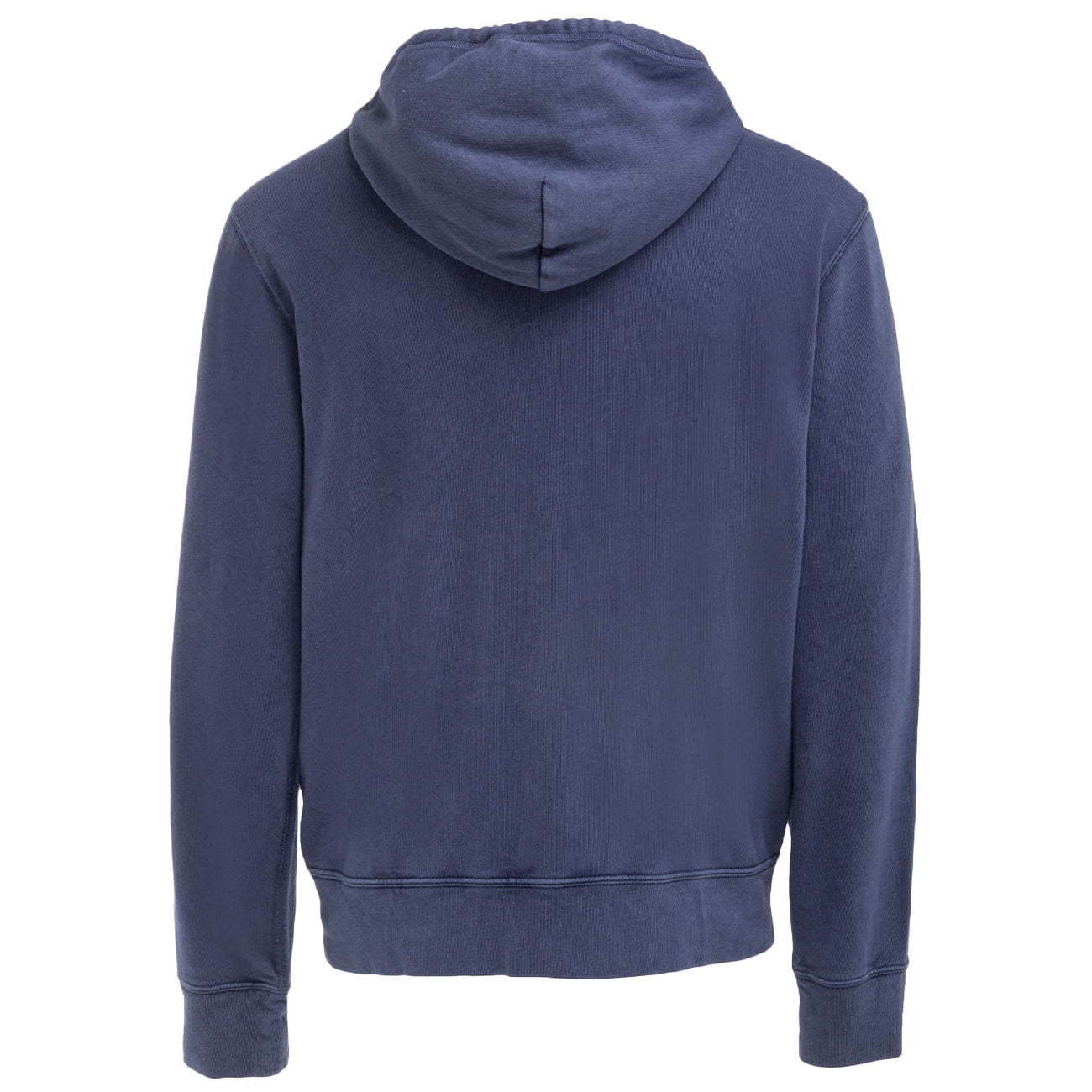 POLO RALPH LAUREN Felpa In Cotone Garzato Con Cappuccio Uomo Light Navy 710706348 008 LIGHT NAVY 