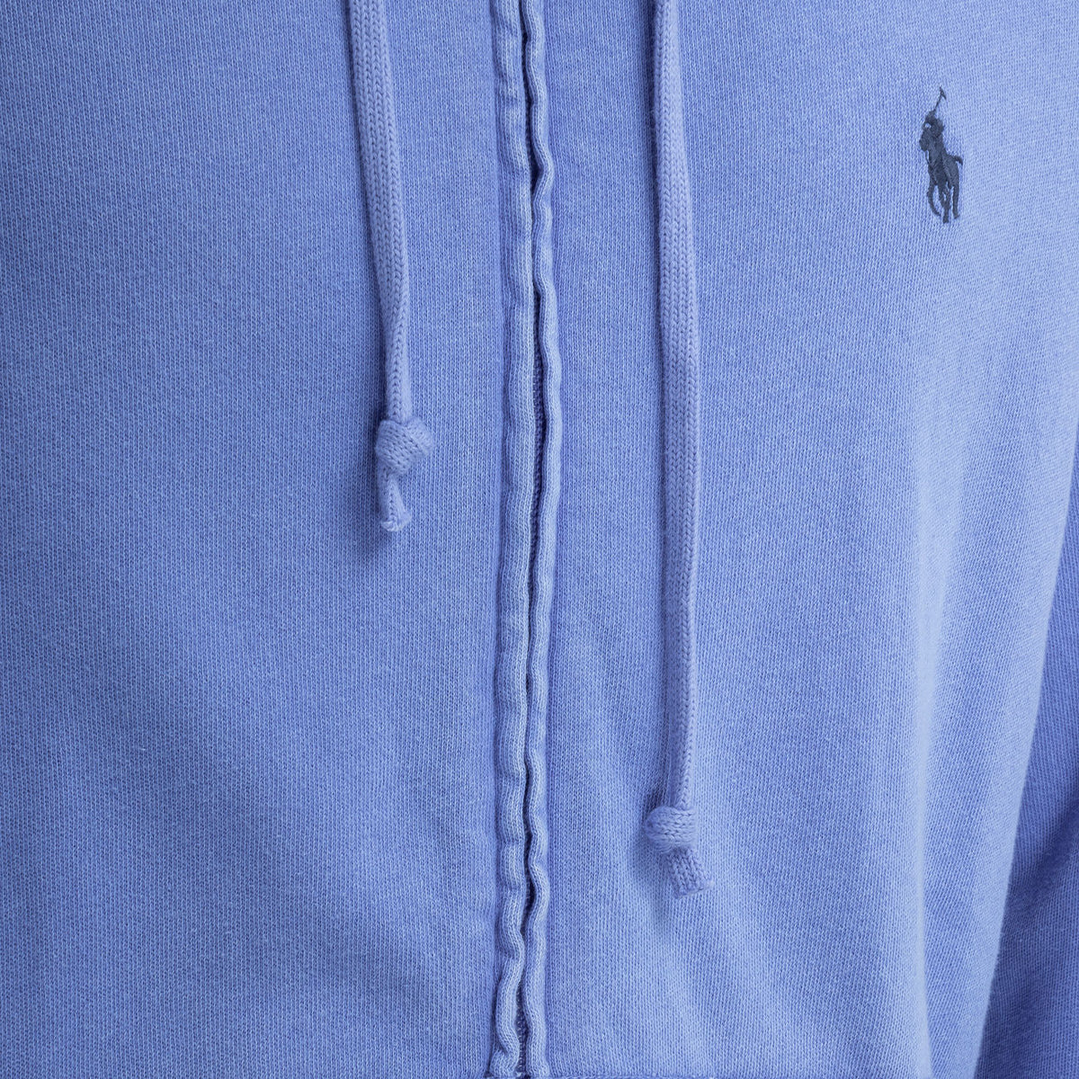 POLO RALPH LAUREN Felpa In Cotone Garzato Con Cappuccio Uomo Bis Blue 710706348 009 HRBISBLU 