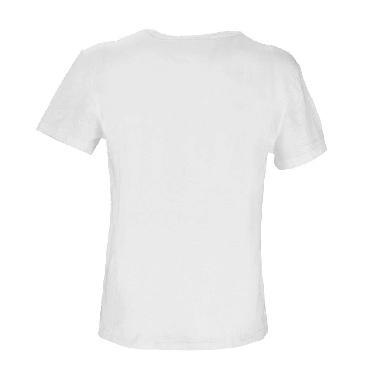 POLO RALPH LAUREN T-Shirt Delave' Custom Slim Con Taschino Uomo White 710795137 001 WHITE 