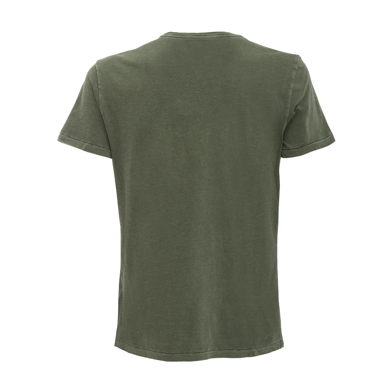POLO RALPH LAUREN T-Shirt Delave' Custom Slim Con Taschino Uomo Olive 710795137 029 OLIVE 