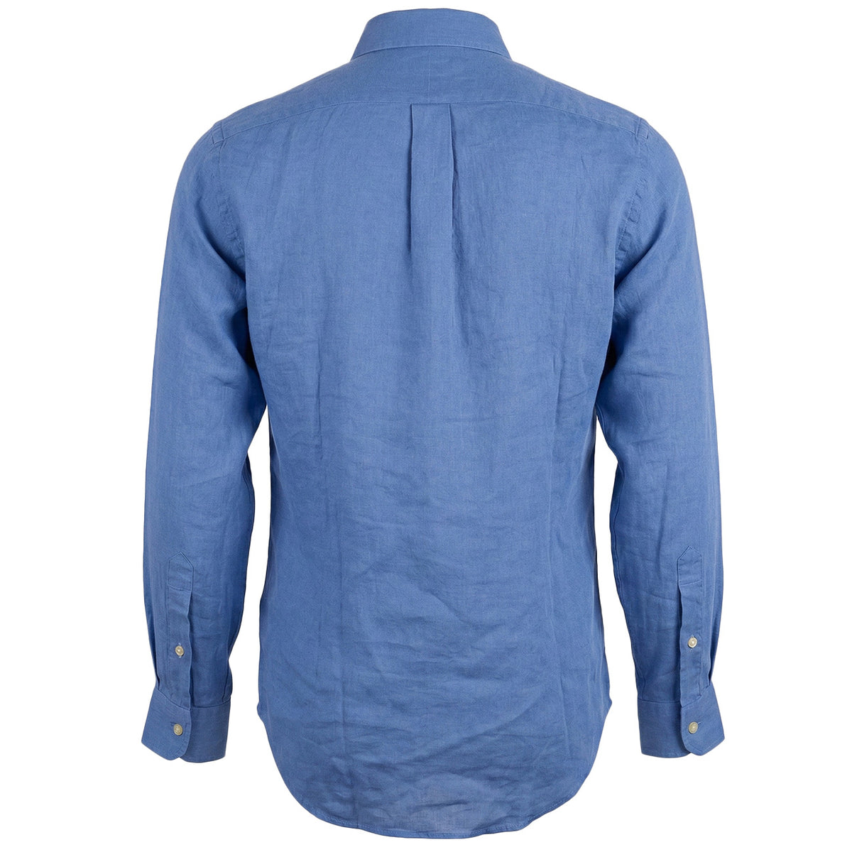 POLO RALPH LAUREN Camicia Lino Slim Uomo Bis Blu 710829443 HRBISBLU 