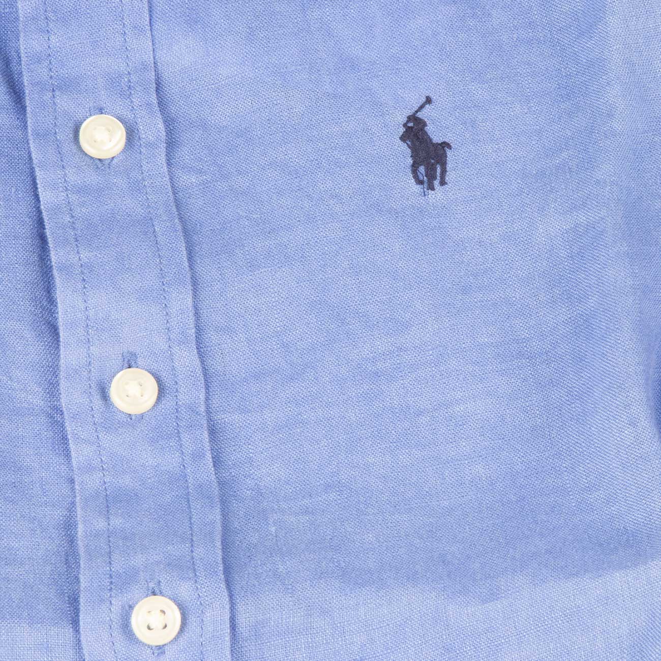 POLO RALPH LAUREN Camicia In Lino Bimbo Royal Chiaro B04XZA3O-XYA3O XW9VU ROYAL CHIARO 