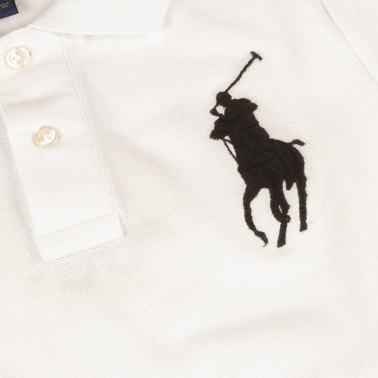 POLO RALPH LAUREN Polo Big Pony Bimbo Bianco K10191CP-095CW A1000 BIANCO 