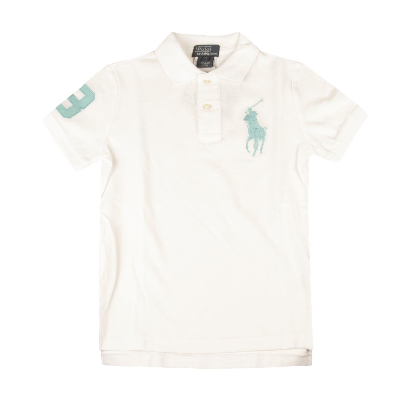 POLO RALPH LAUREN Polo Big Pony Bimbo White K12KBIGP-C83C5 A123A WHITE 