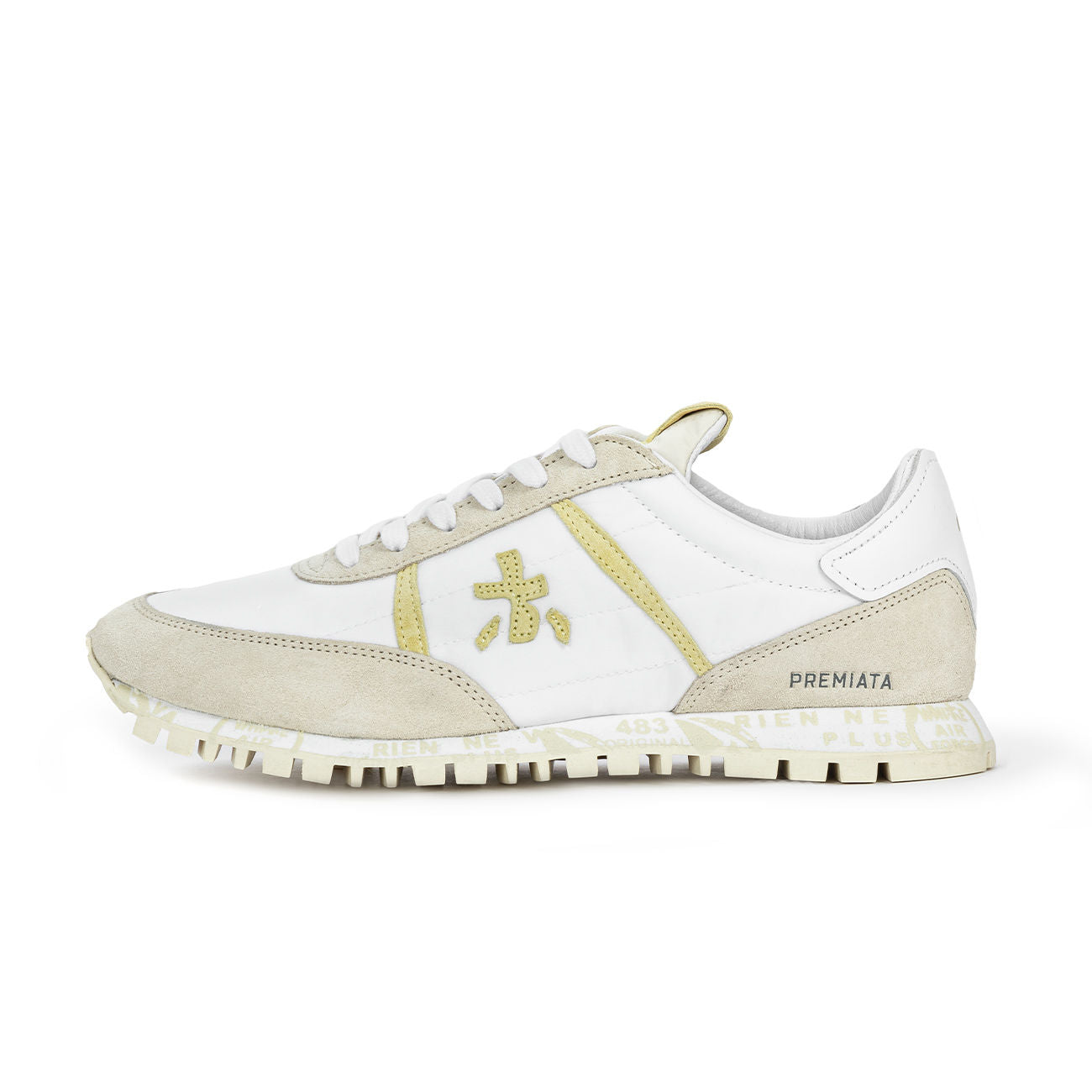 PREMIATA Sneaker Seand Donna Bianco Lime SEAND/5634 BIANCO/LIME 