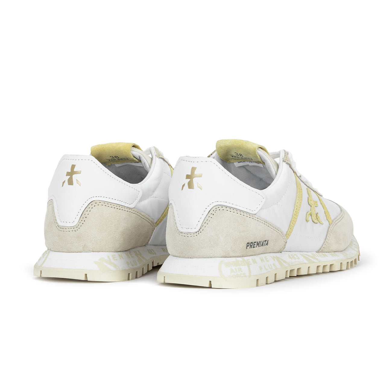 PREMIATA Sneaker Seand Donna Bianco Lime SEAND/5634 BIANCO/LIME 