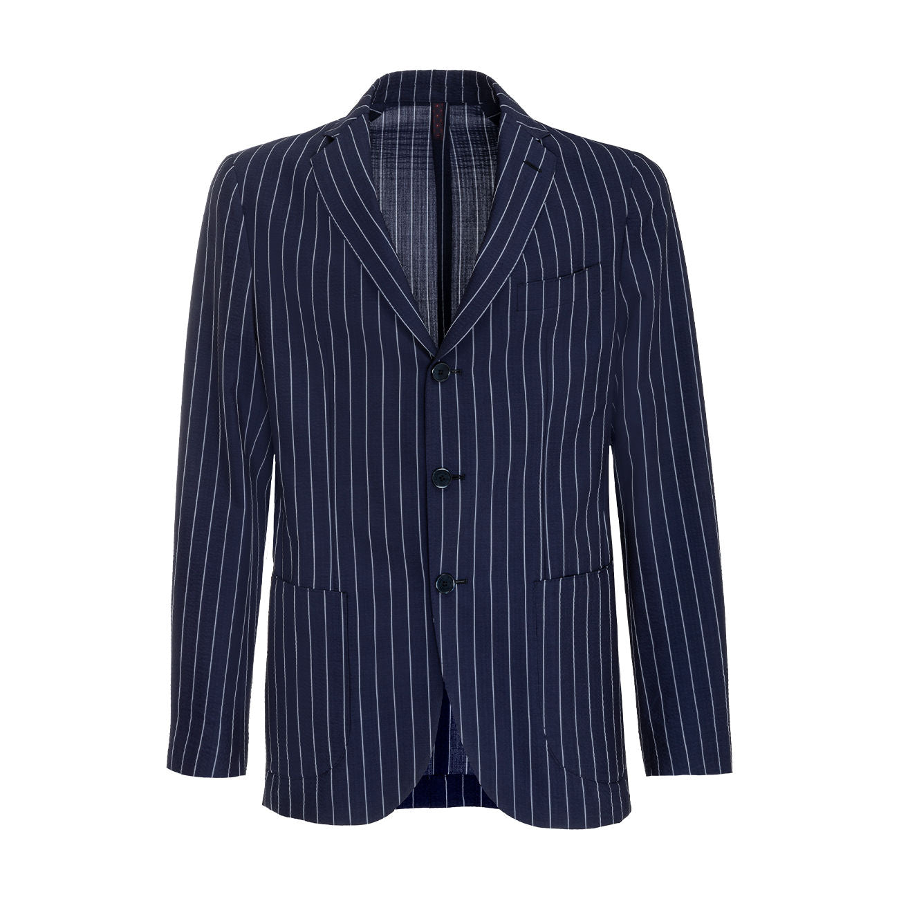 SANTANIELLO Abito In Lana Gessato Uomo Blu SANTANIELLO/E3167B 78BBLU 