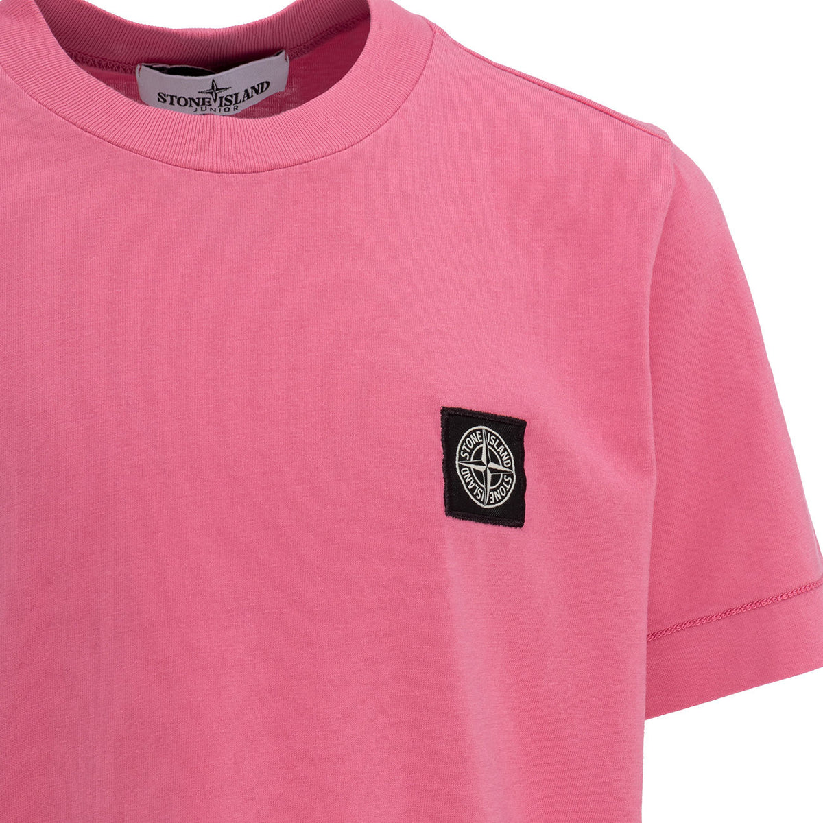 STONE ISLAND T-Shirt Con Logo Kids Fuxia ST/20147 V0087FUXIA 