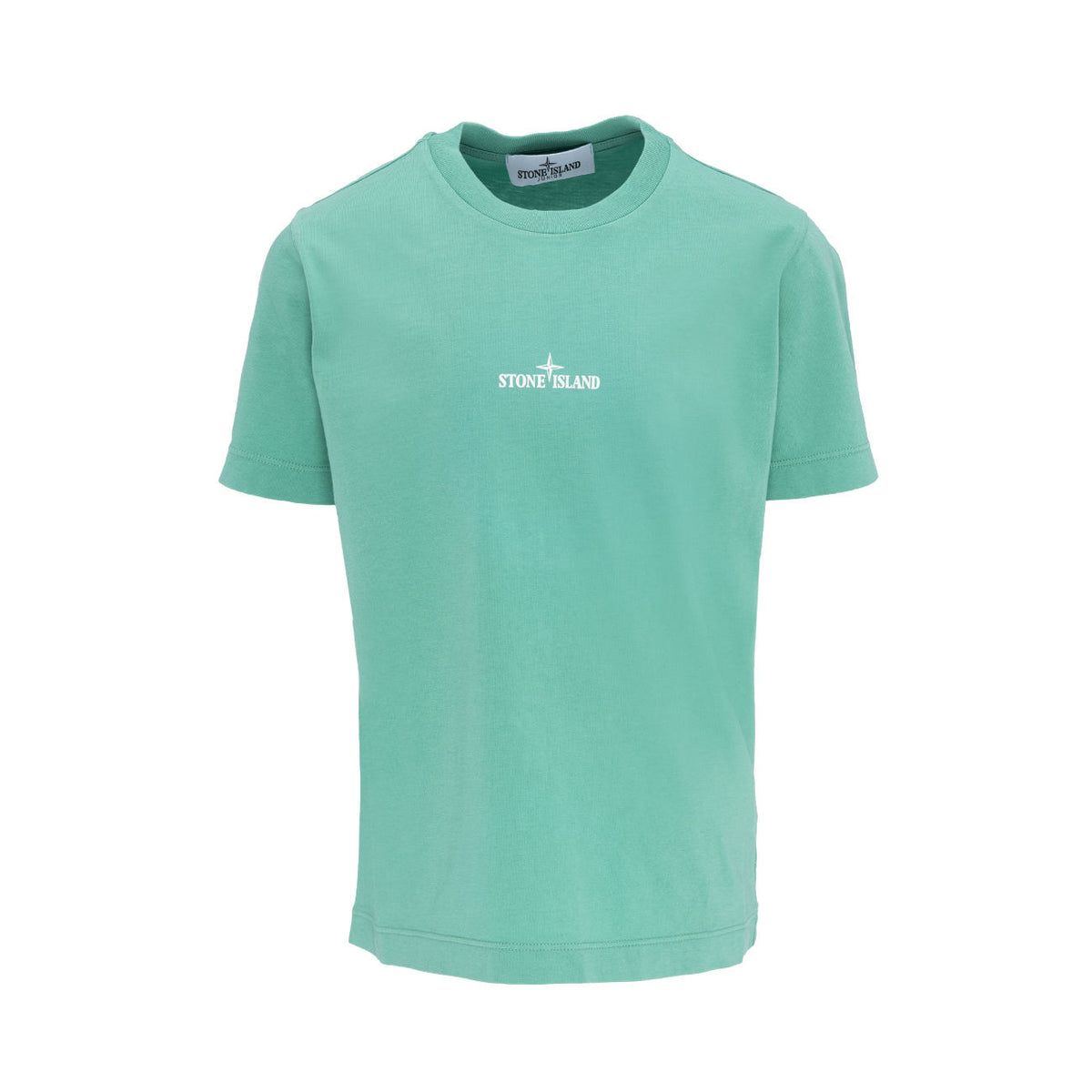 STONE ISLAND T-Shirt Con Logo Stampato Kids Light Green ST/21054 V00052LIGHTGREEN 