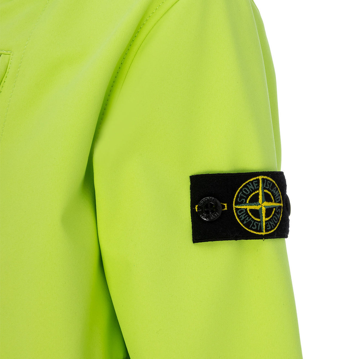 STONE ISLAND Giubbino Softshell Con Cappuccio Bambino Lemon ST/40134 V0031LEMON 