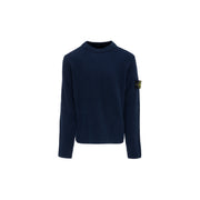 STONE ISLAND Pull A Costine In Cotone Kids Blue Marine ST/505A3 V0028BLUEMARINE 