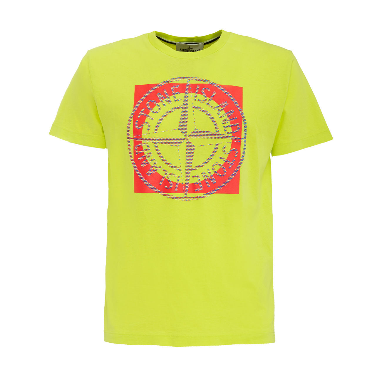 STONE ISLAND T-Shirt Tricromia Two Uomo Lemon ST/52NS93 V0031LEMON 