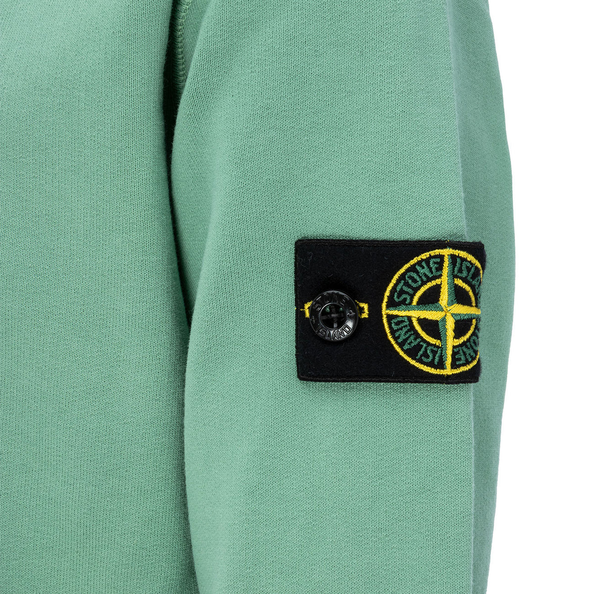 STONE ISLAND Felpa In Cotone Kids Verde ST/61340 V0052VERDE 