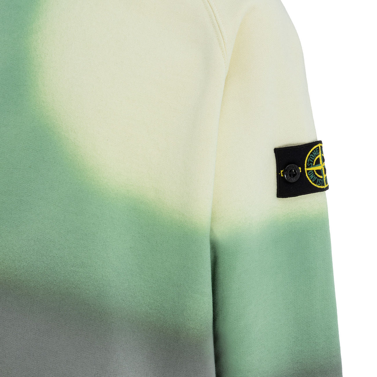 STONE ISLAND FELPA BIMBI GC COT. GARZ. TIE DYE STONE ISLAND ST/62423/ V0030YELLOW 
