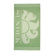 SUNDEK Telo Mare Key Fouta Jacquard AM401ATC1000 30200DARKARGREEN 