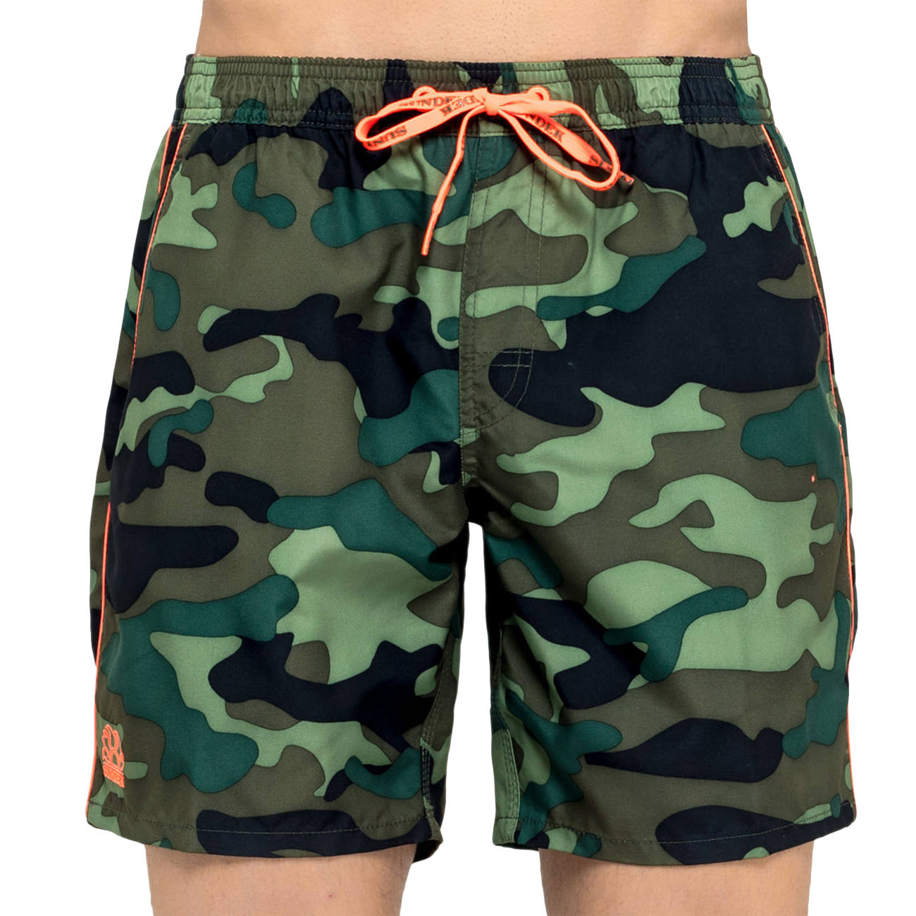 SUNDEK Boxer Mare Pervis Camouflage Uomo Deep Forest M420BDP0153 50153DEEPFOREST 