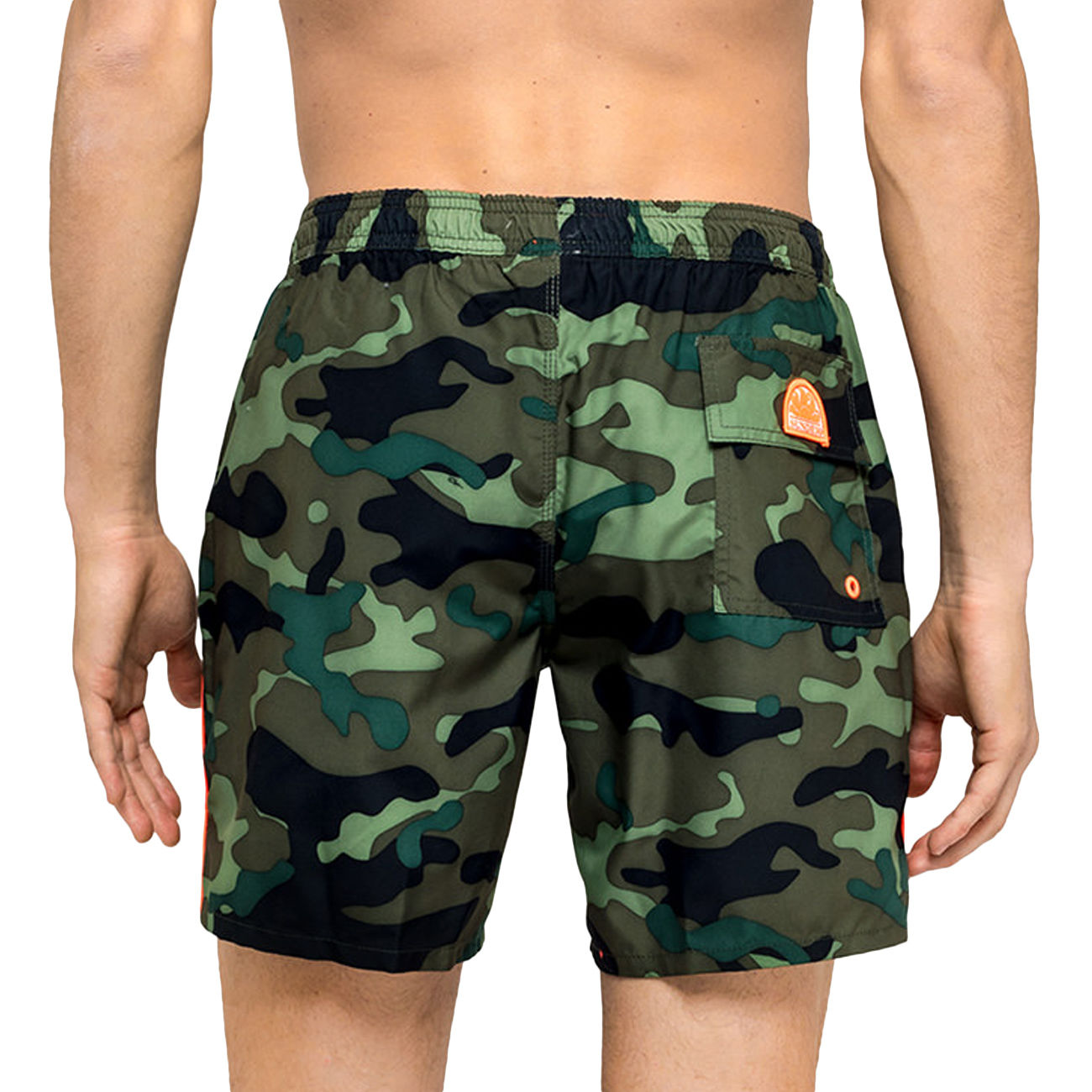 SUNDEK Boxer Mare Pervis Camouflage Uomo Deep Forest M420BDP0153 50153DEEPFOREST 
