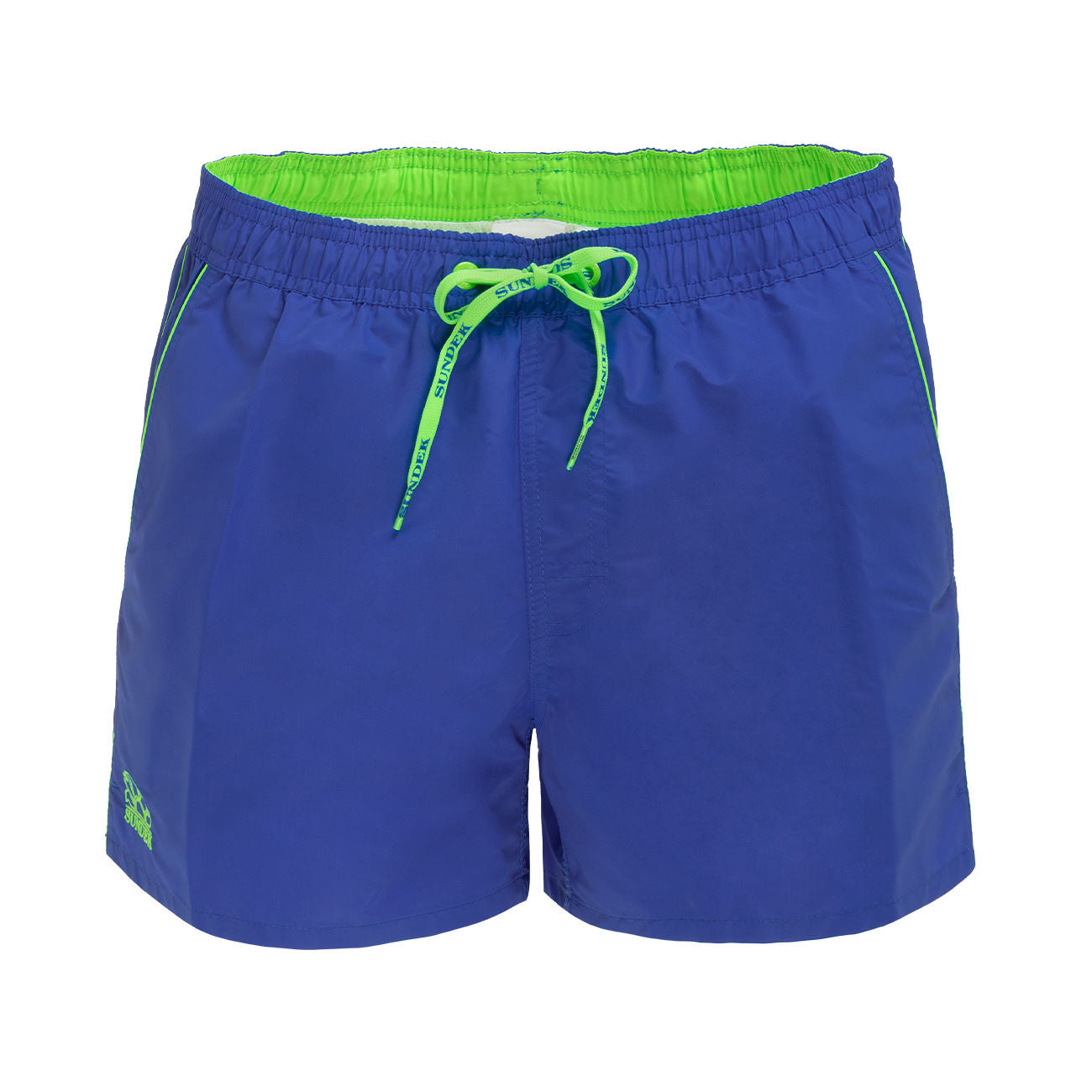 SUNDEK Boxer Mare Piping Sundek Uomo Sapphire M700BDTA100 00103SAPPHIRE 