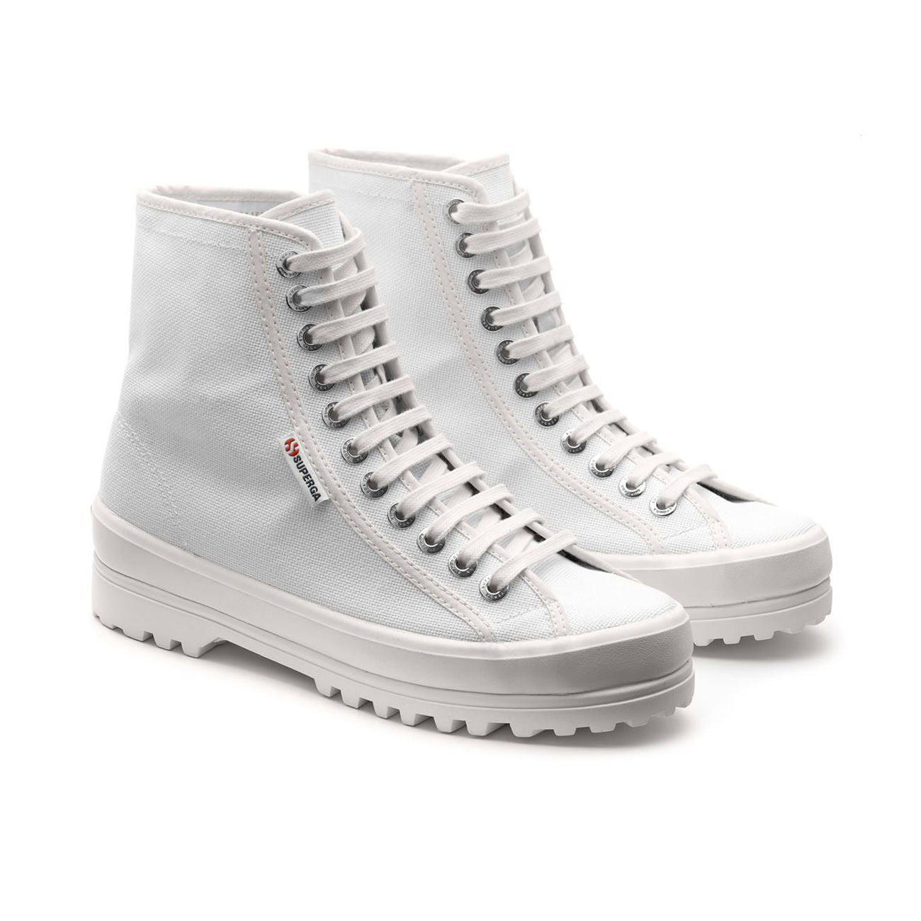 SUPERGA Sneakers 2636 Alpina Emrata Donna White Off White S3127W WHITE.OFFWHITE 