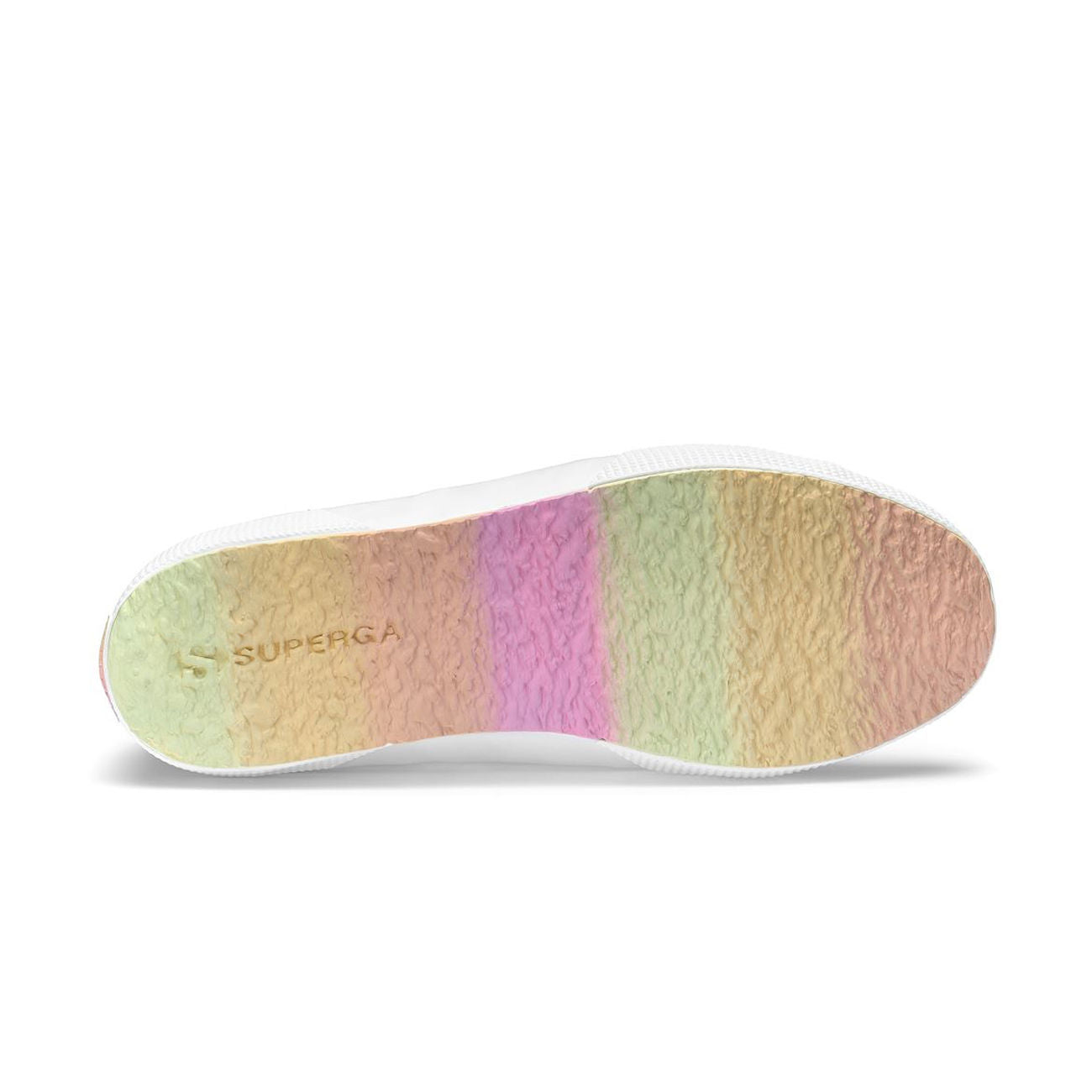 SUPERGA Sneakers 2750 Shaded Lace Donna White Candy Multicolor S5111RW AG7WHITE.CANDYMULTICOLOR 