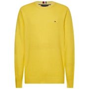 TOMMY HILFIGER Pull Pique Structure Uomo Citrus Yellow TO/MW0MW22749 ZIICITRUSYELLOW 