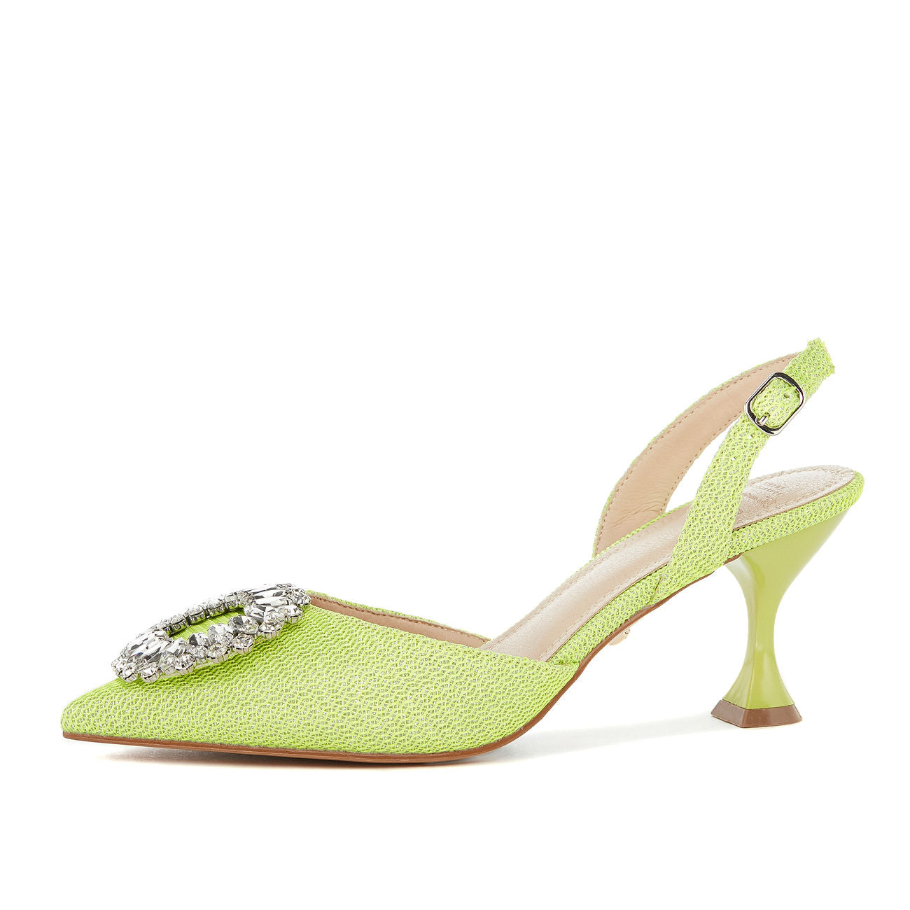 TWENTYFOURHAITCH Slingback Lilibeth Donna Lime SH16 LIME 