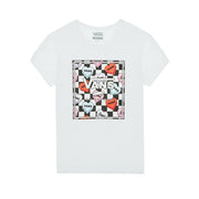 VANS T-Shirt Candy Hearts Bimba White VN0A5LEF WHT1WHITE 