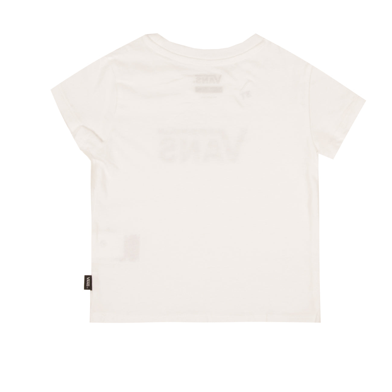 VANS T-Shirt Leopard Flyong Bambina White VN0A7RT6 WHT1WHITE 