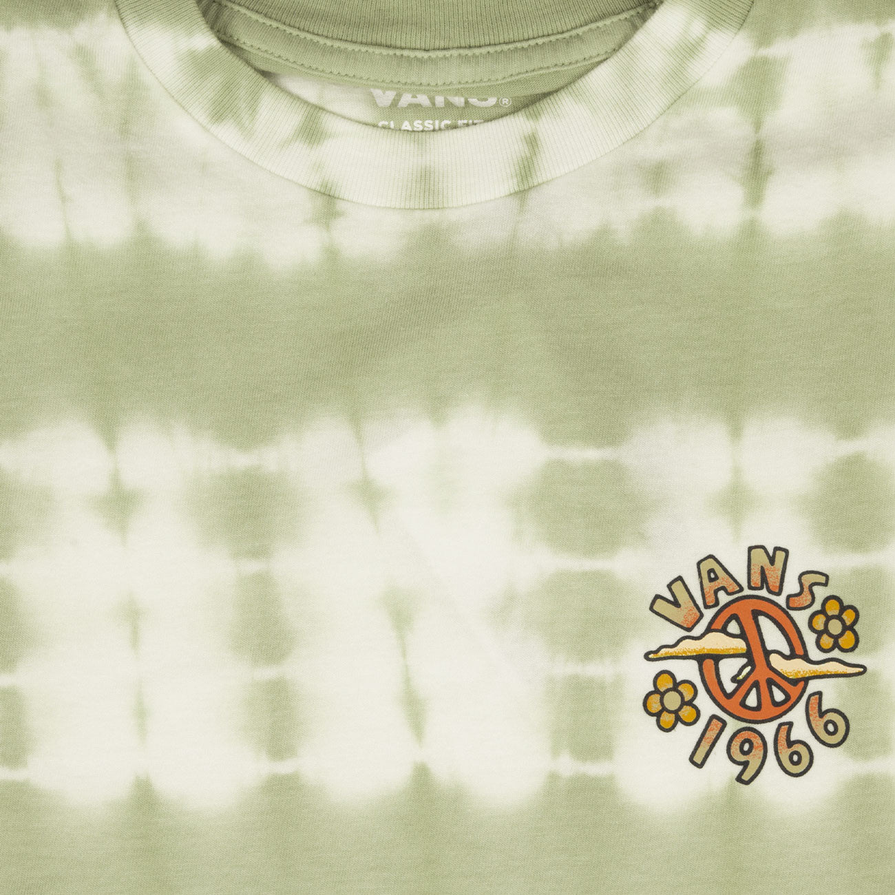 VANS T-Shirt Peace Of Mind Bimbo Celadon Green VN0A7SHA YV91CELADONGREEN 