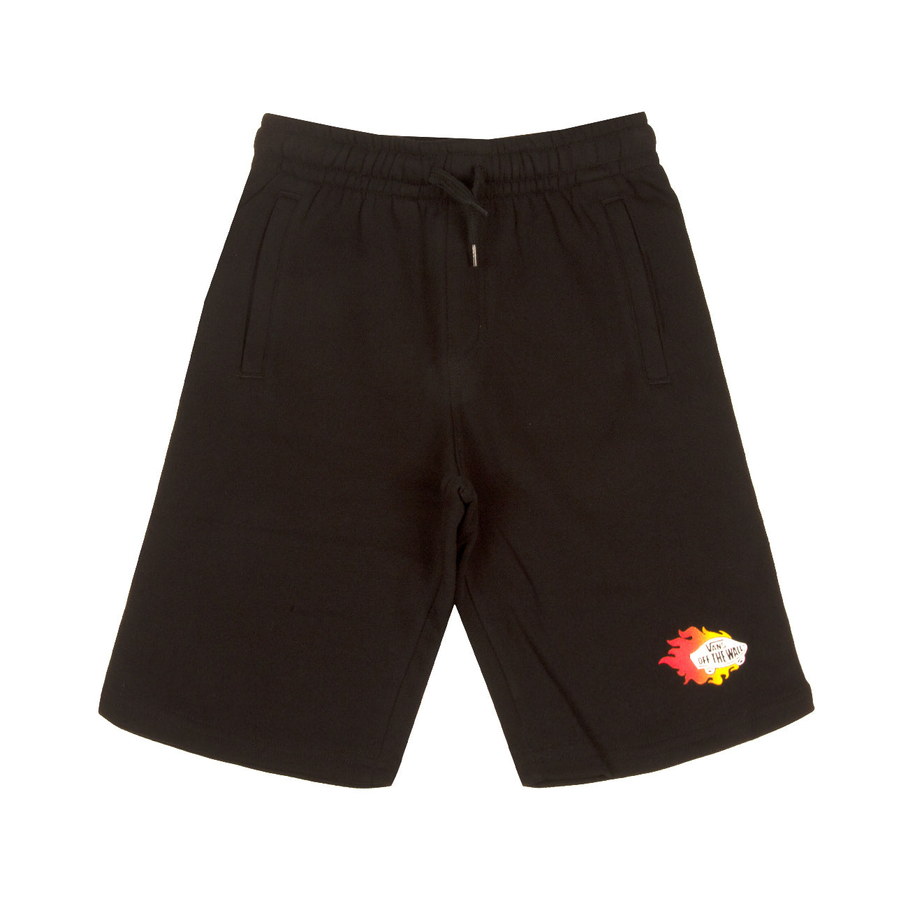 VANS Bermuda Logo Repeat Fleece Bambino Nero VN0A7SHH BLK1BLACK 