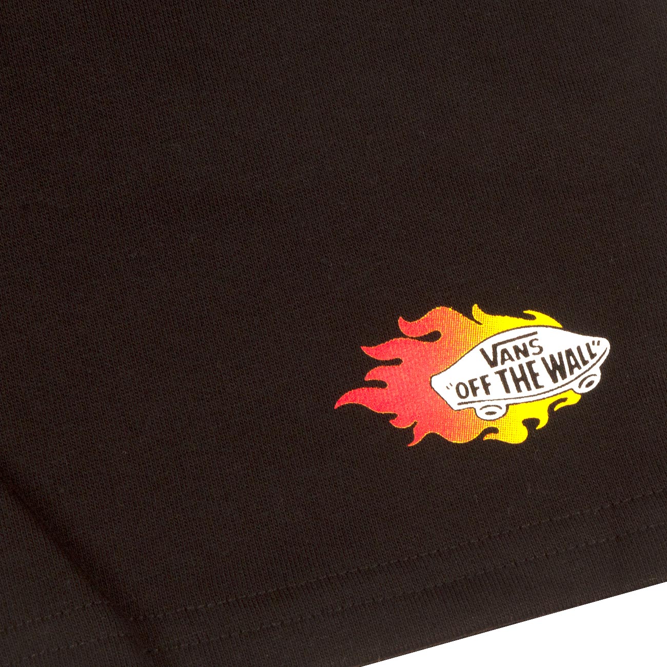 VANS Bermuda Logo Repeat Fleece Bambino Nero VN0A7SHH BLK1BLACK 