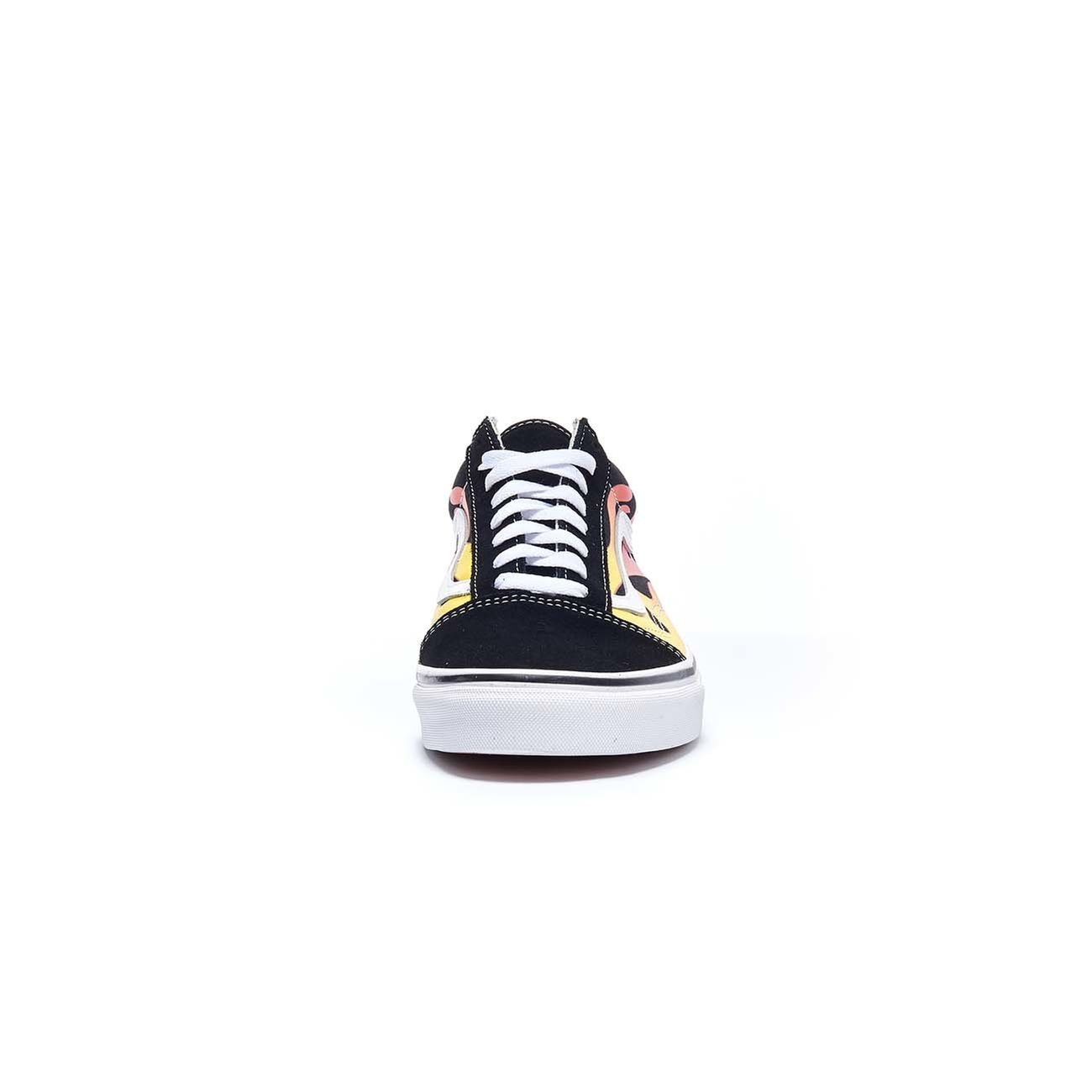 VANS Sneakers Old Skool Flame Uomo Black Flame VN0A38G1 PHN1BLACK/BLACK/TRWHT 