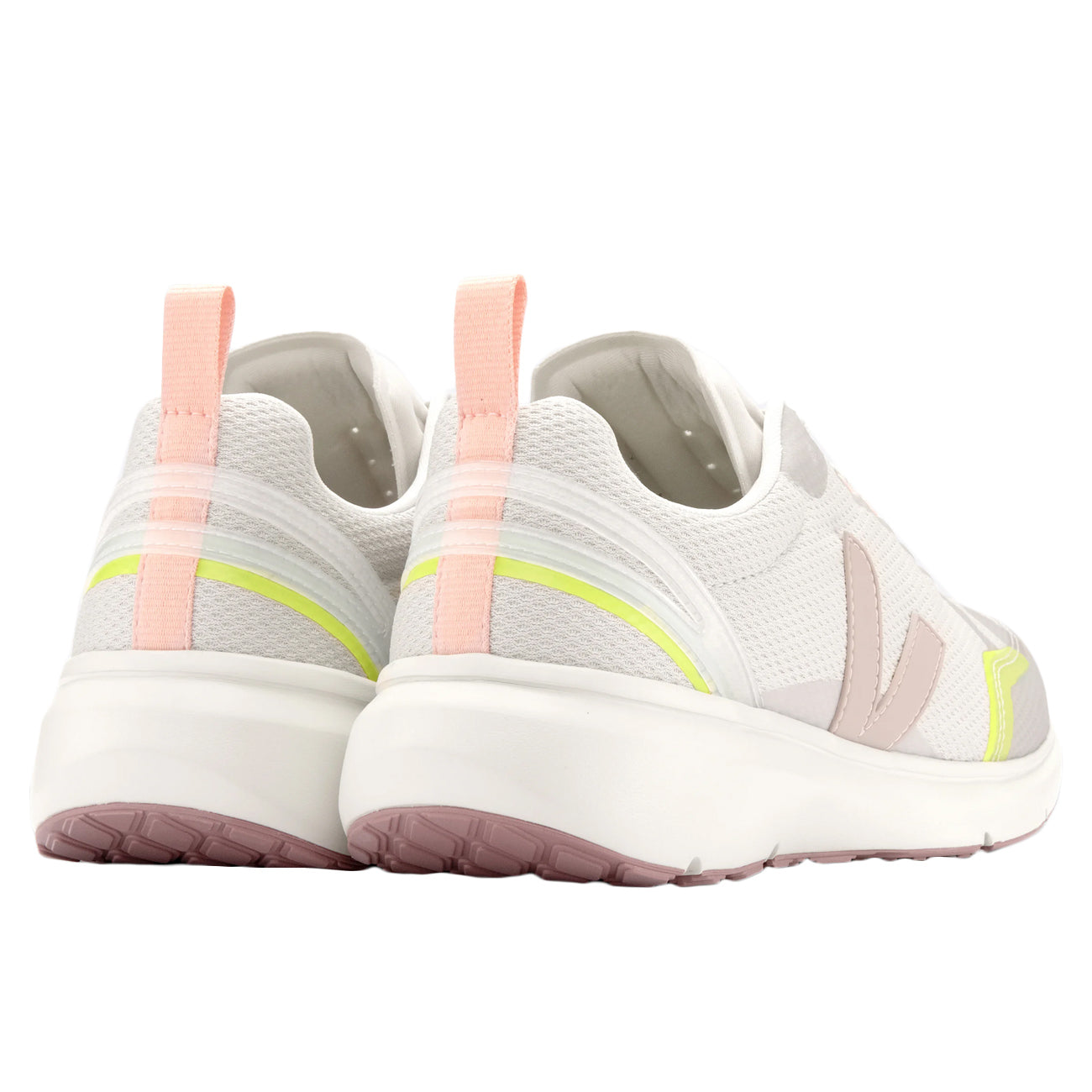 VEJA Sneakers Condor 2 Alveomesh Donna Natural Babe Jaune Fluo CL01026658 NATURAL.BABE.JAUNE.FLUO 