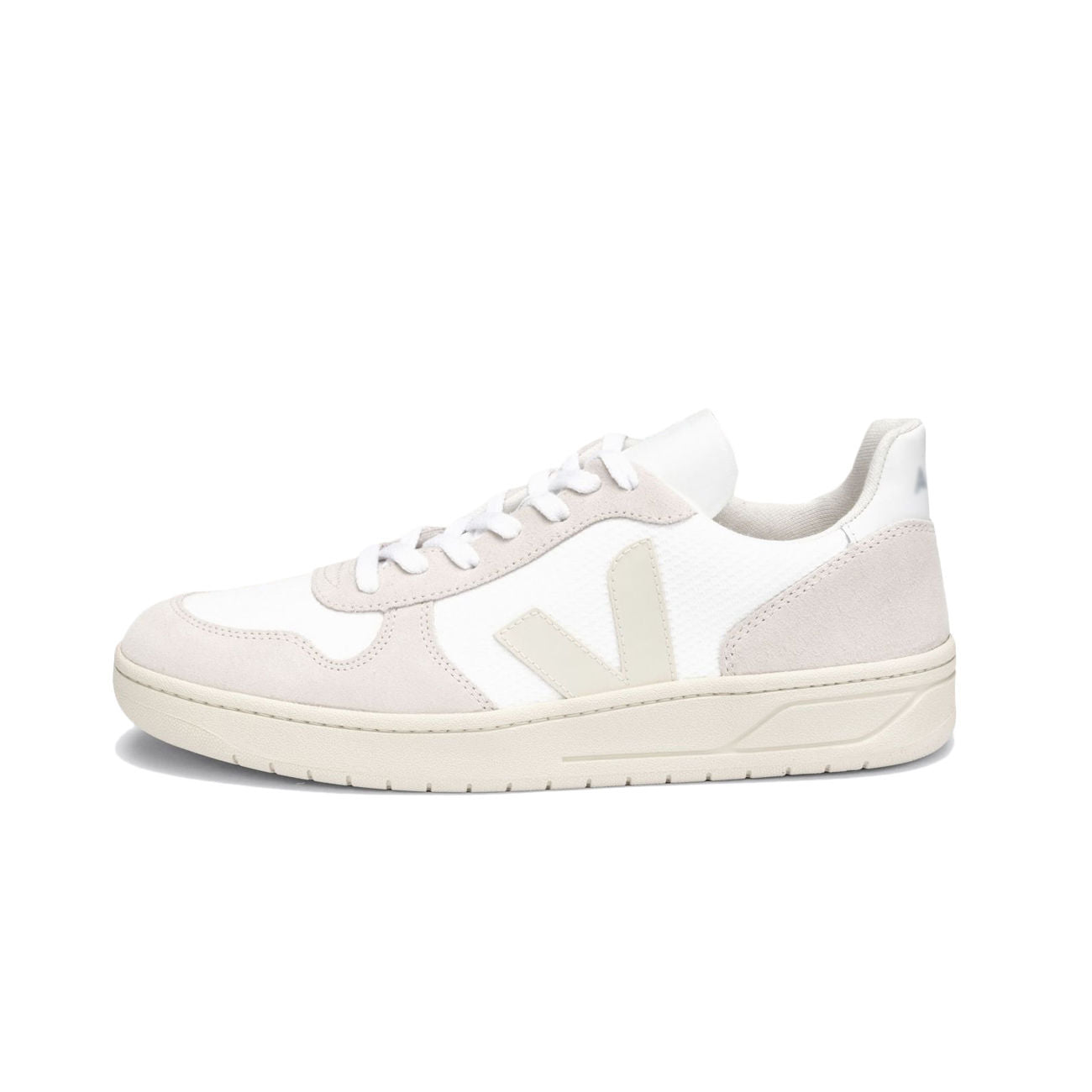 VEJA Sneakers V-10 B-Mesh Donna White Natural Pierre VX0102499 WHITE.NATURAL.PIERRE 