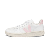VEJA Sneakers V-10 Leather Donna Extra White Petale VX0202644 EXTRAWHITE.PETALE 