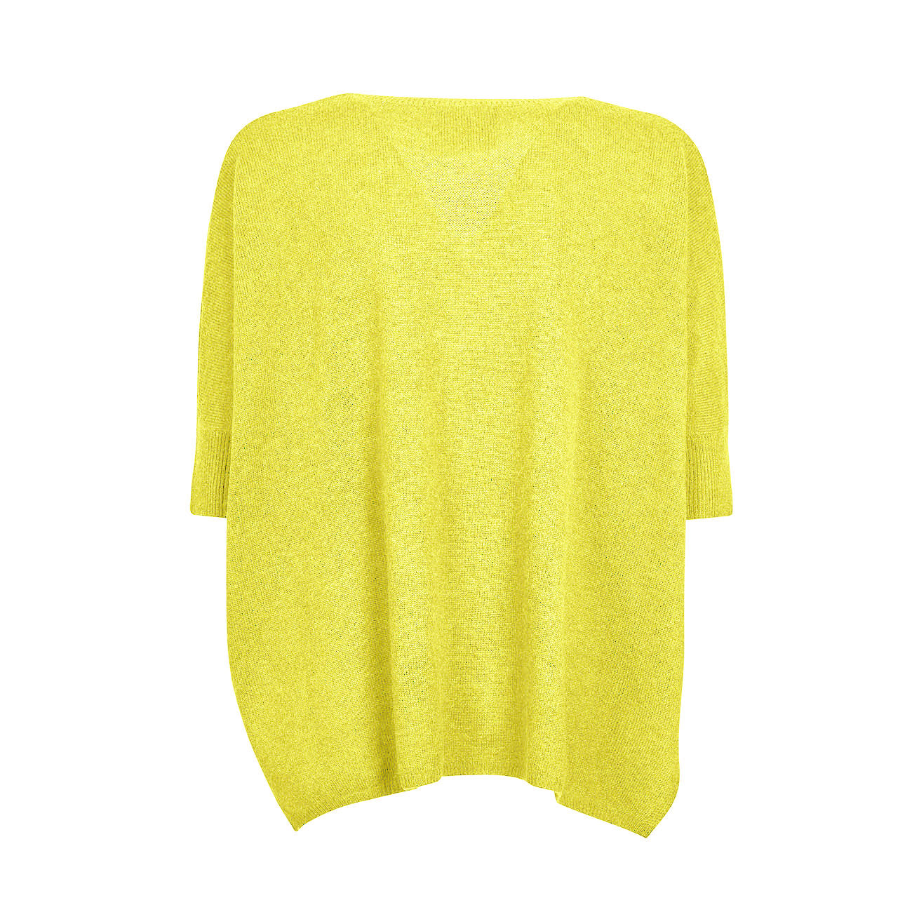 ABSOLUT CASHMERE Pull Kate Con Scollo A V Donna Jaune Fluo AC142010C JAUNE FLUO 