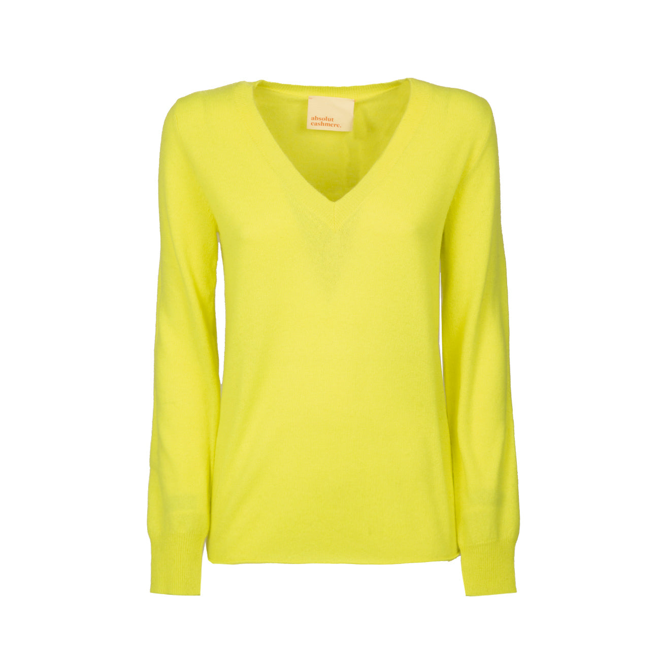 ABSOLUT CASHMERE Pull Arielle Donna Jaune Fluo AC142013C JAUNE FLUO 