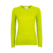 ABSOLUT CASHMERE Pull Sarah Donna Jaune Fluo AC142015C JAUNE FLUO 
