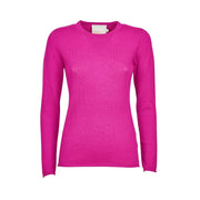 ABSOLUT CASHMERE Pull Sarah Donna Violet Fluo AC142015C VIOLET FLUO 