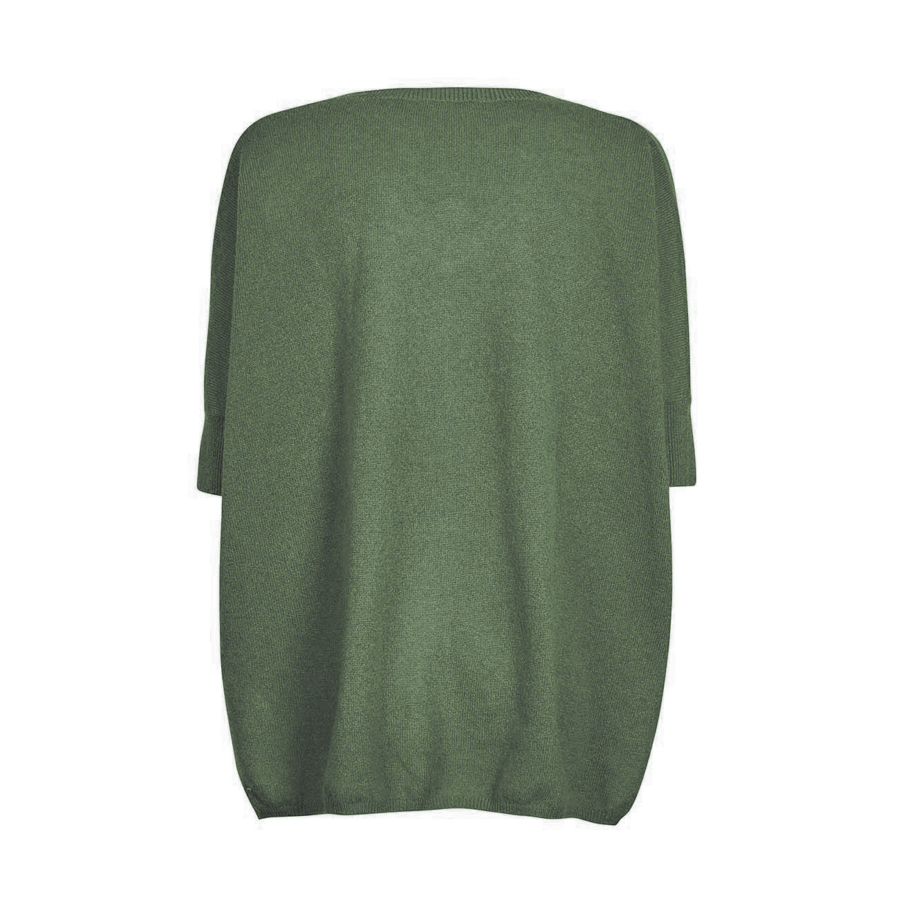 ABSOLUT CASHMERE Pull Poncho Astrid Donna Kaki AC142020C KAKI 