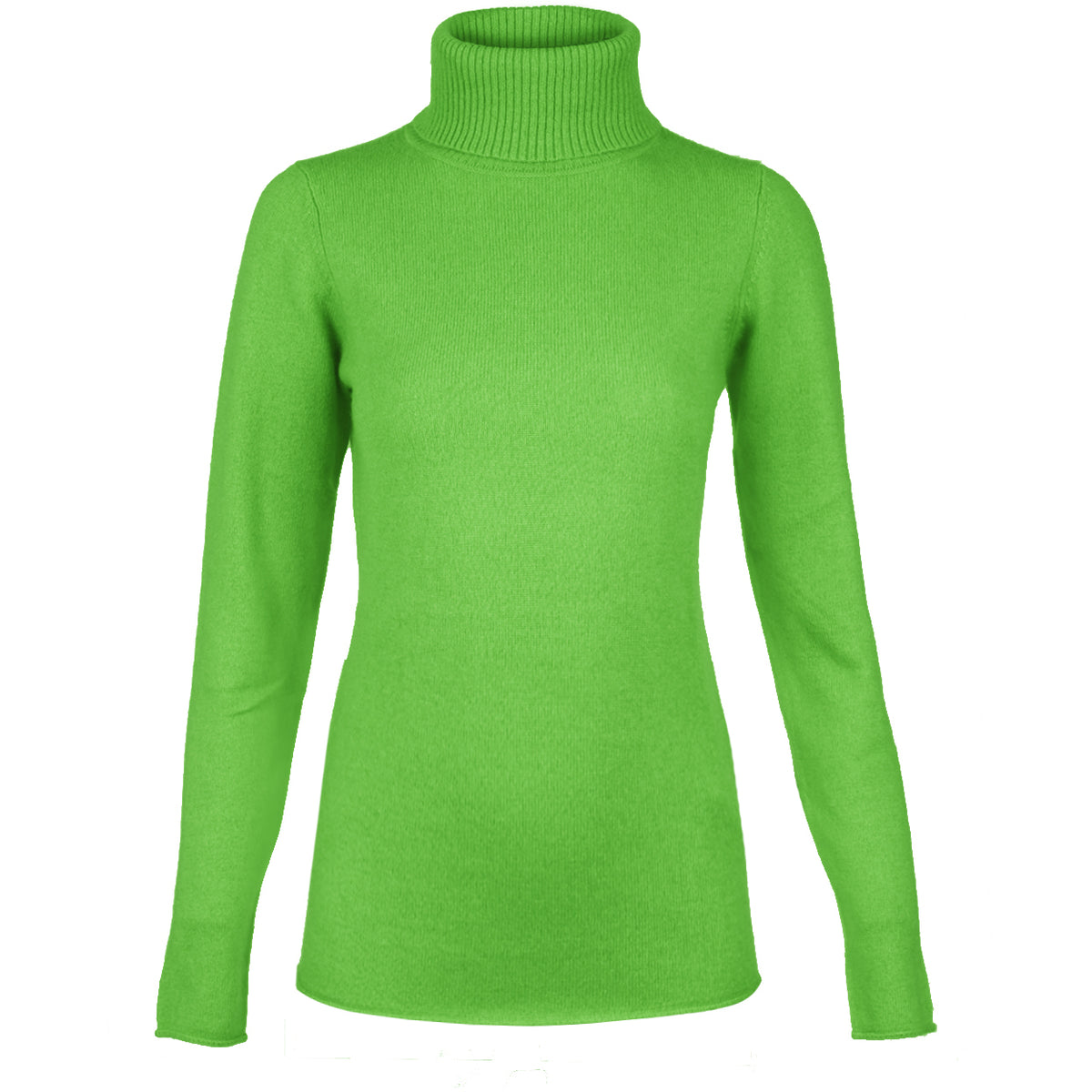 ABSOLUT CASHMERE Dolcevita Nina Donna Vert Fluo AC142027C VERT FLUO 