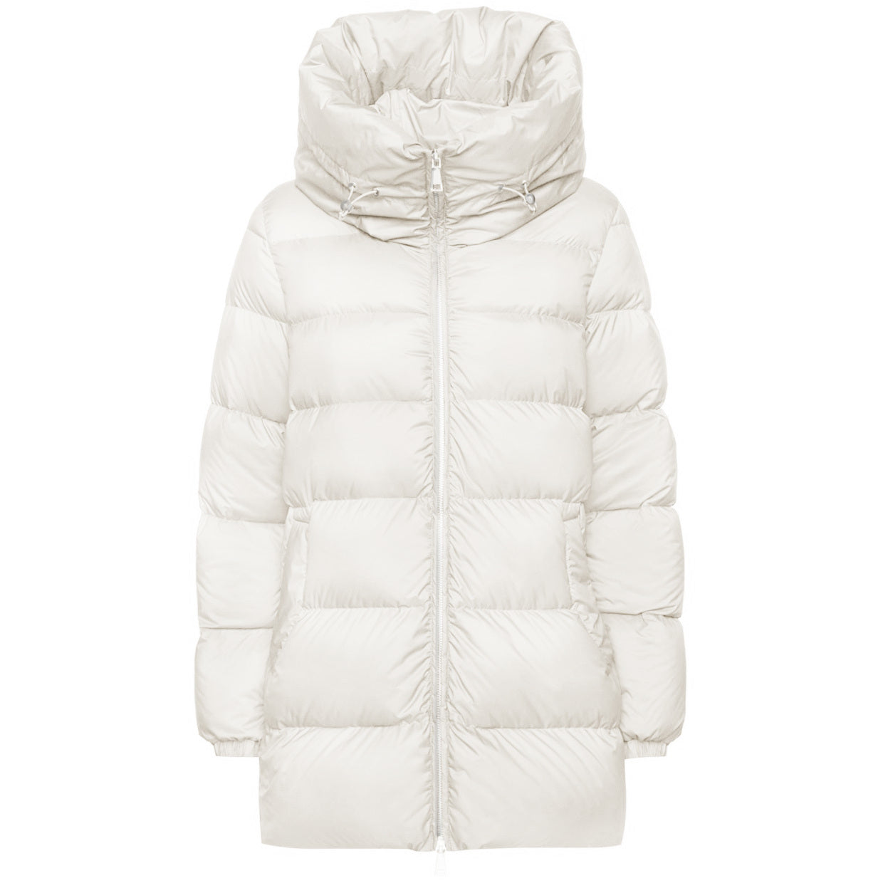 ADD Giacca Imbottita Con Collo Regolabile Donna Ivory 6AW443 1132 IVORY 