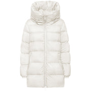 ADD Giacca Imbottita Con Collo Regolabile Donna Ivory 6AW443 1132 IVORY 