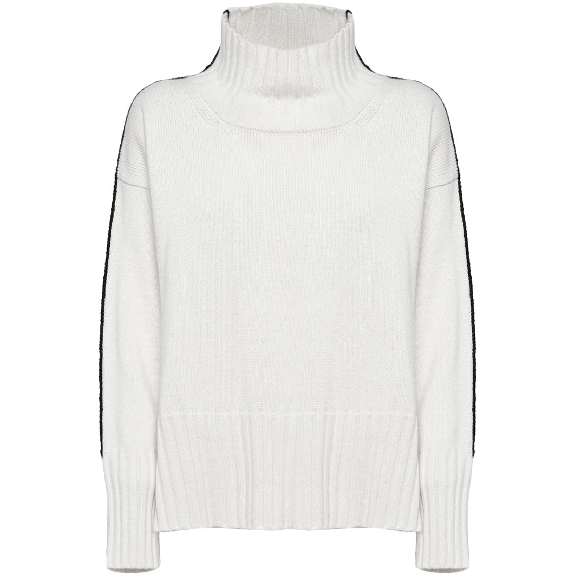 ALPHA STUDIO Maglione Collo Alto Donna Latte AD/8081H 5083 LATTE 