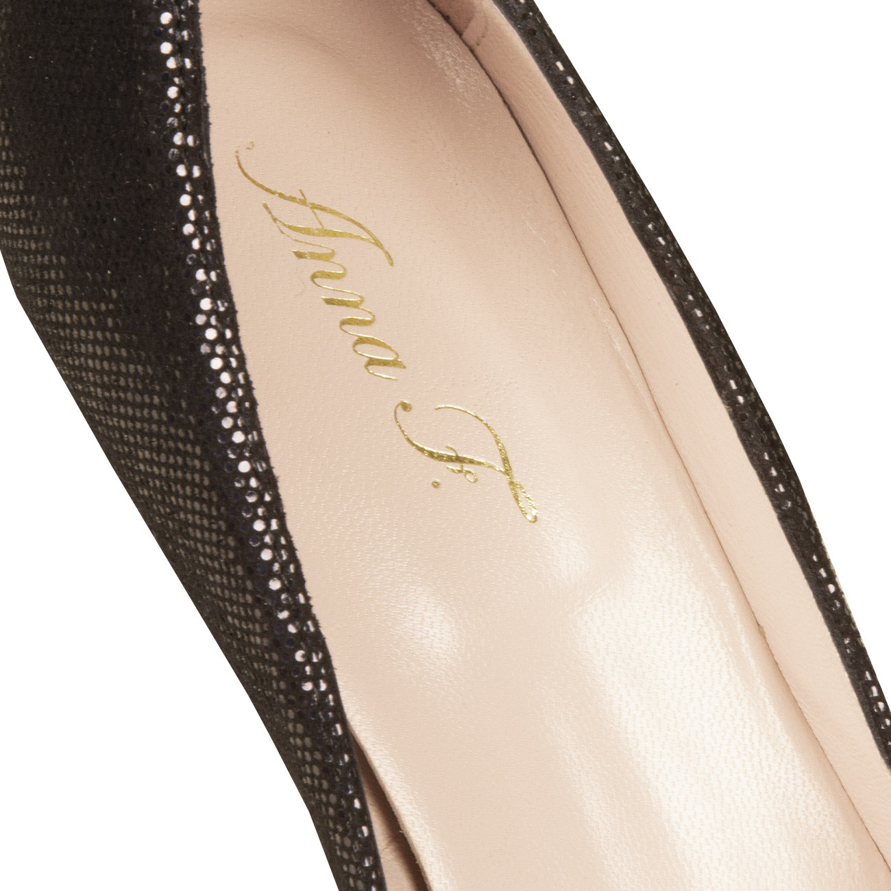 ANNA F. Decollete Iride Donna Nero 1309 NERO 